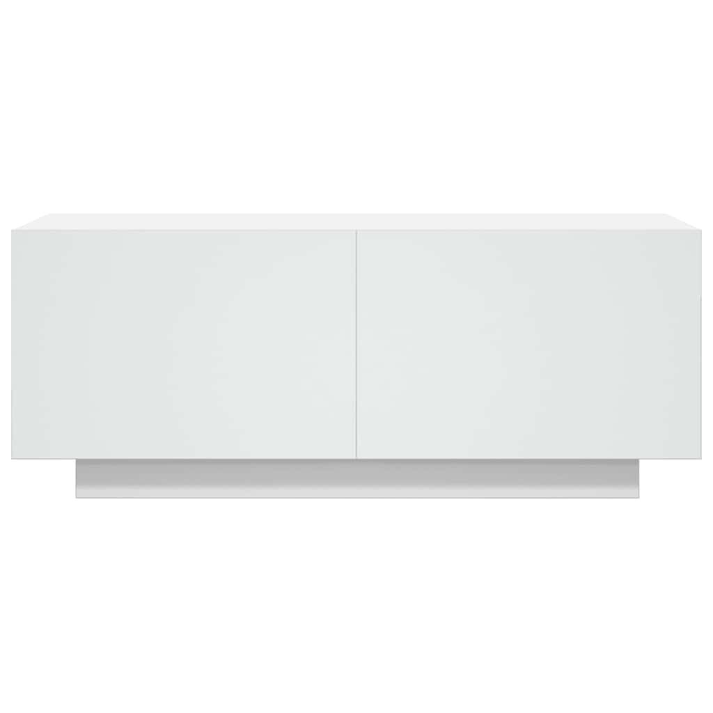 vidaXL TV-meubel wit 100x35x40 cm | 64% Korting