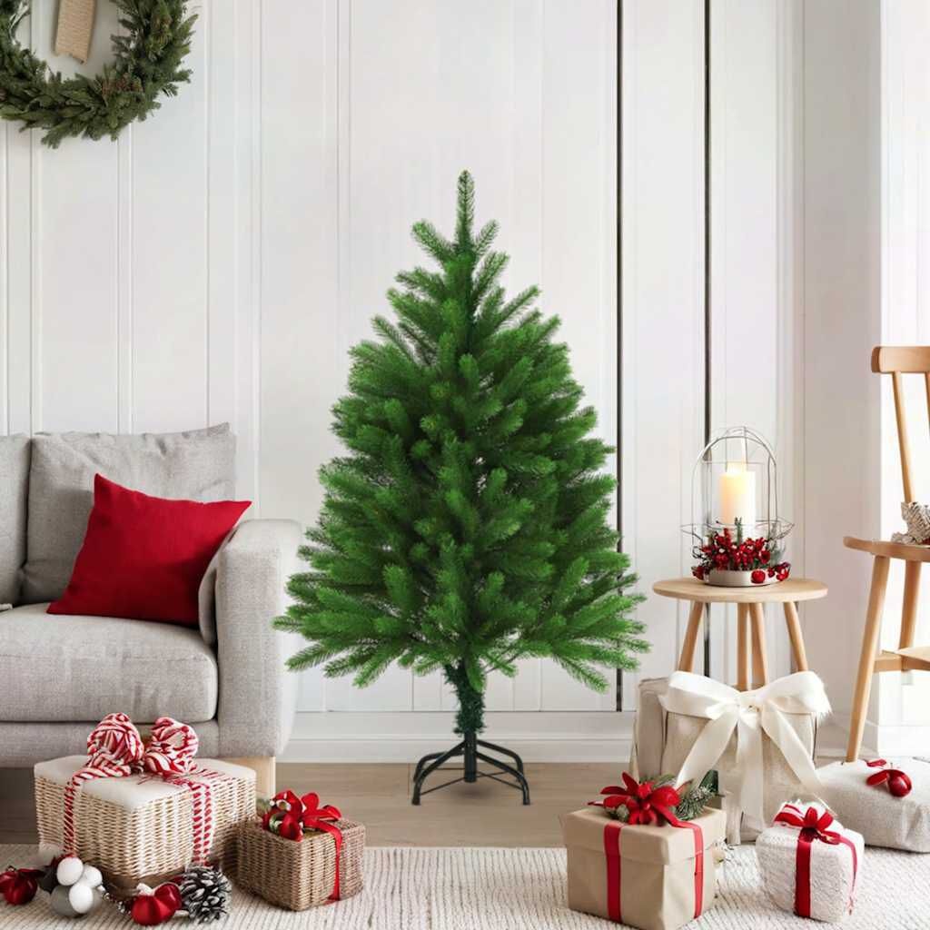 VidaXL Kunstkerstboom Levensecht 120cm Groen - Nu met 63% Korting!