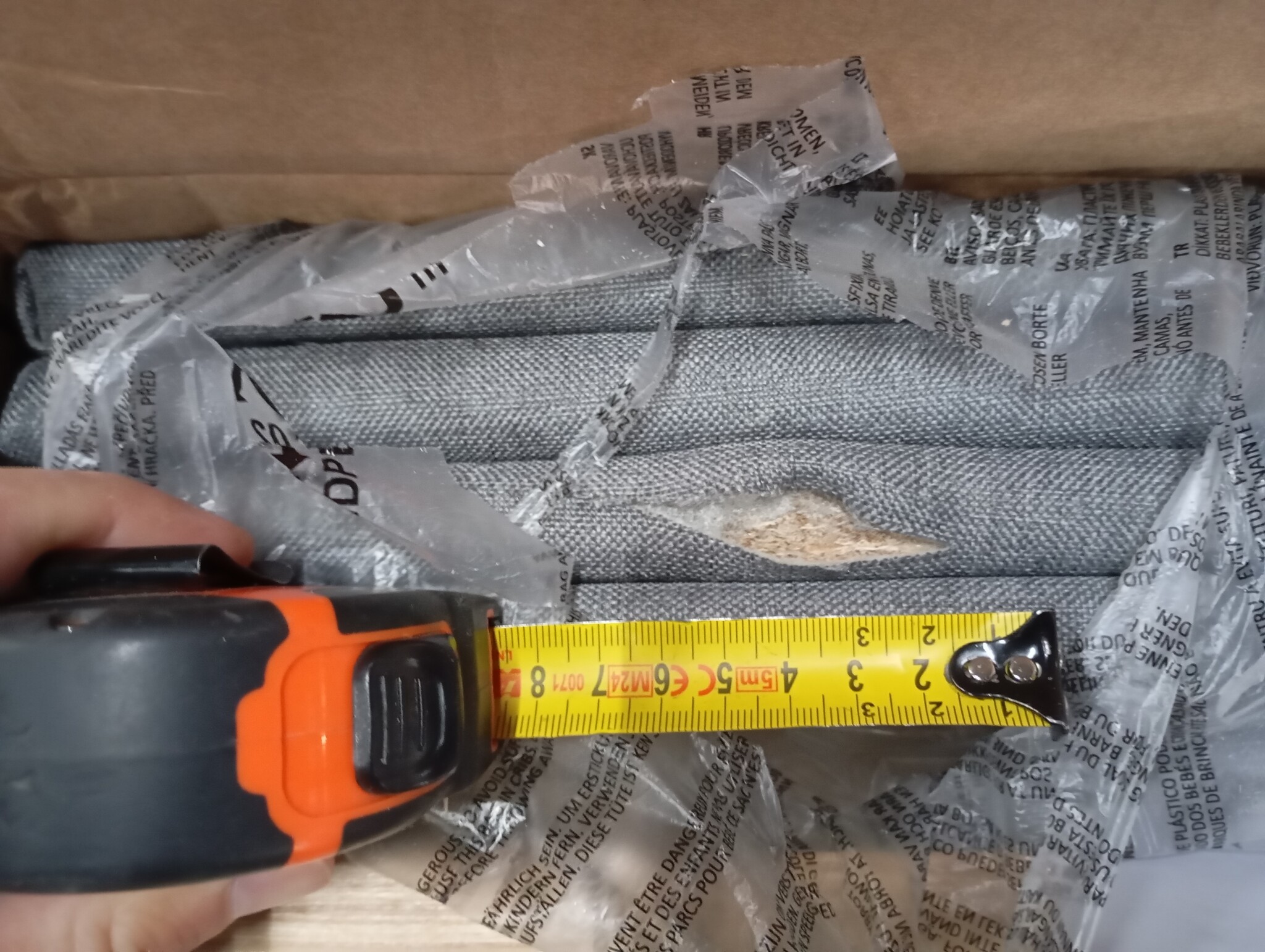 vidaXL Bedframe 90x200cm Lichtgrijs - Nu 64% Korting!