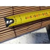 vidaXL Bamboe Rolgordijn - 80x220cm Bruin | 68% Korting!