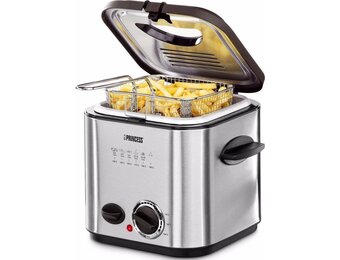 Princess Mini Friteuse & Fondue 182611 - 1.2L - Compact - 32% Korting