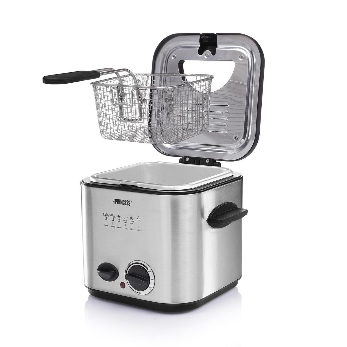 Princess Mini Friteuse & Fondue 182611 - 1.2L - Compact - 32% Korting
