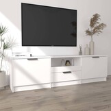 vidaXL TV-meubel 140cm Wit - 47% Korting!