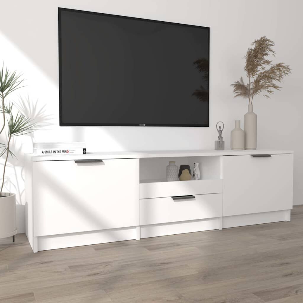 vidaXL TV-meubel 140cm Wit - 47% Korting!