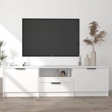 vidaXL TV-meubel 140cm Wit - 47% Korting!