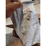 VidaXL Salontafel Grenenhout Wit - 100x100 cm - 64% Korting