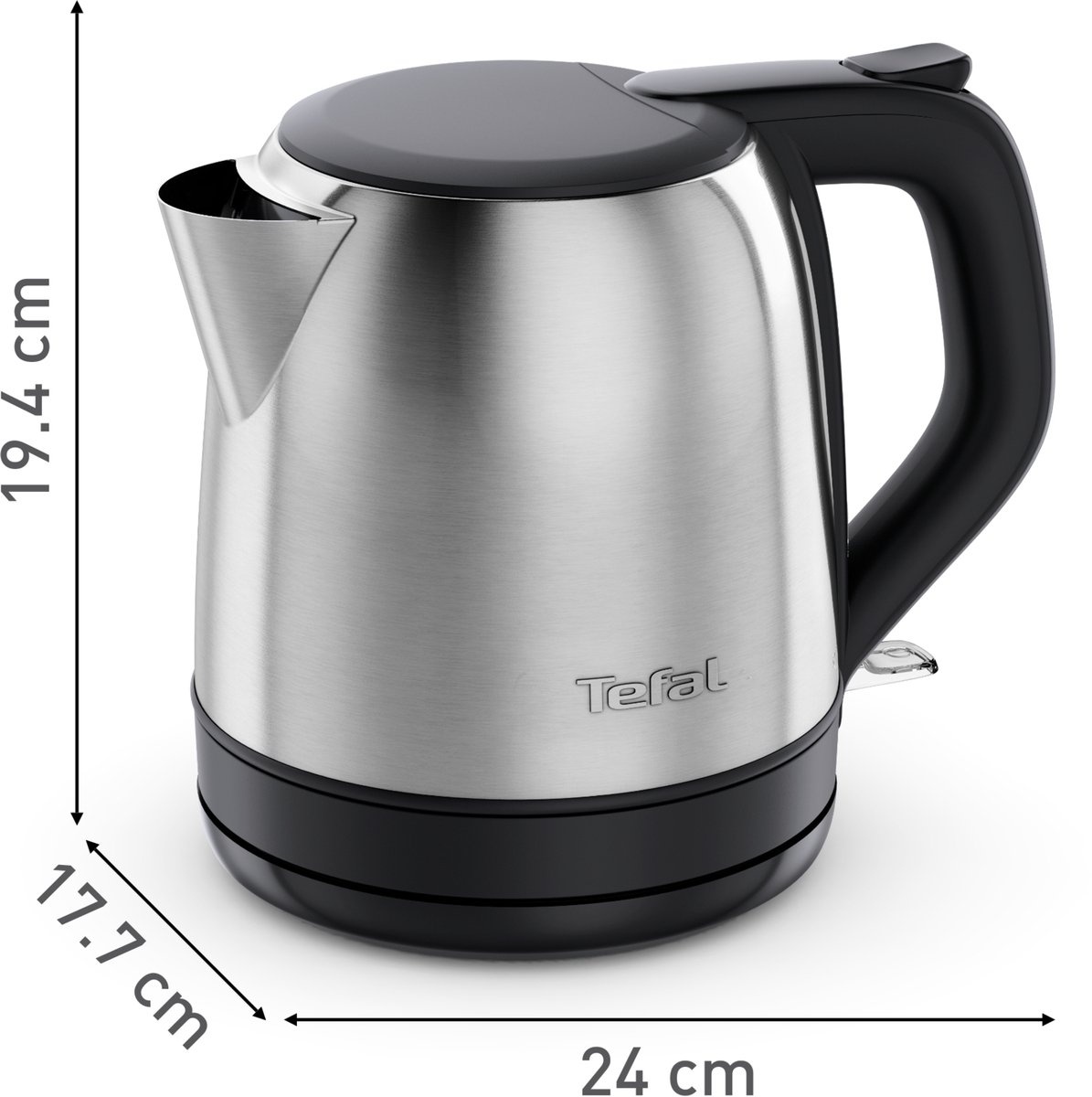 Tefal Subito KO5S2D Mini Waterkoker 1L RVS - 42% Korting!