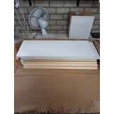 vidaXL Bedframe Bewerkt Hout Wit 90x190 cm | 64% Korting