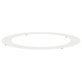 vidaXL Platte boomring Wit 43% Korting | Ø90/120 cm Staal