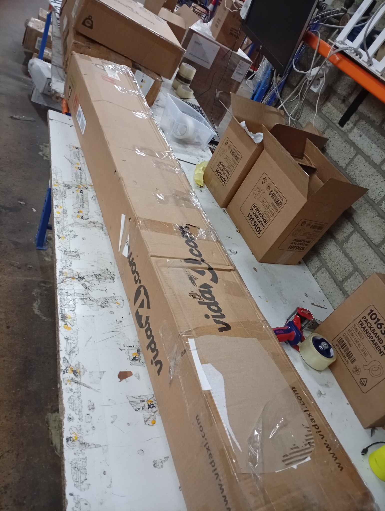 Markies Wit 5x3m Metaal - Geretourneerd met 64% Korting