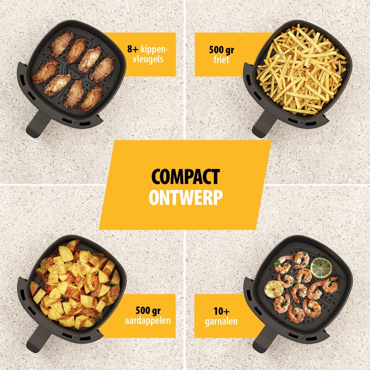 Tristar Airfryer M FR-9015 - 2L - 35% Korting