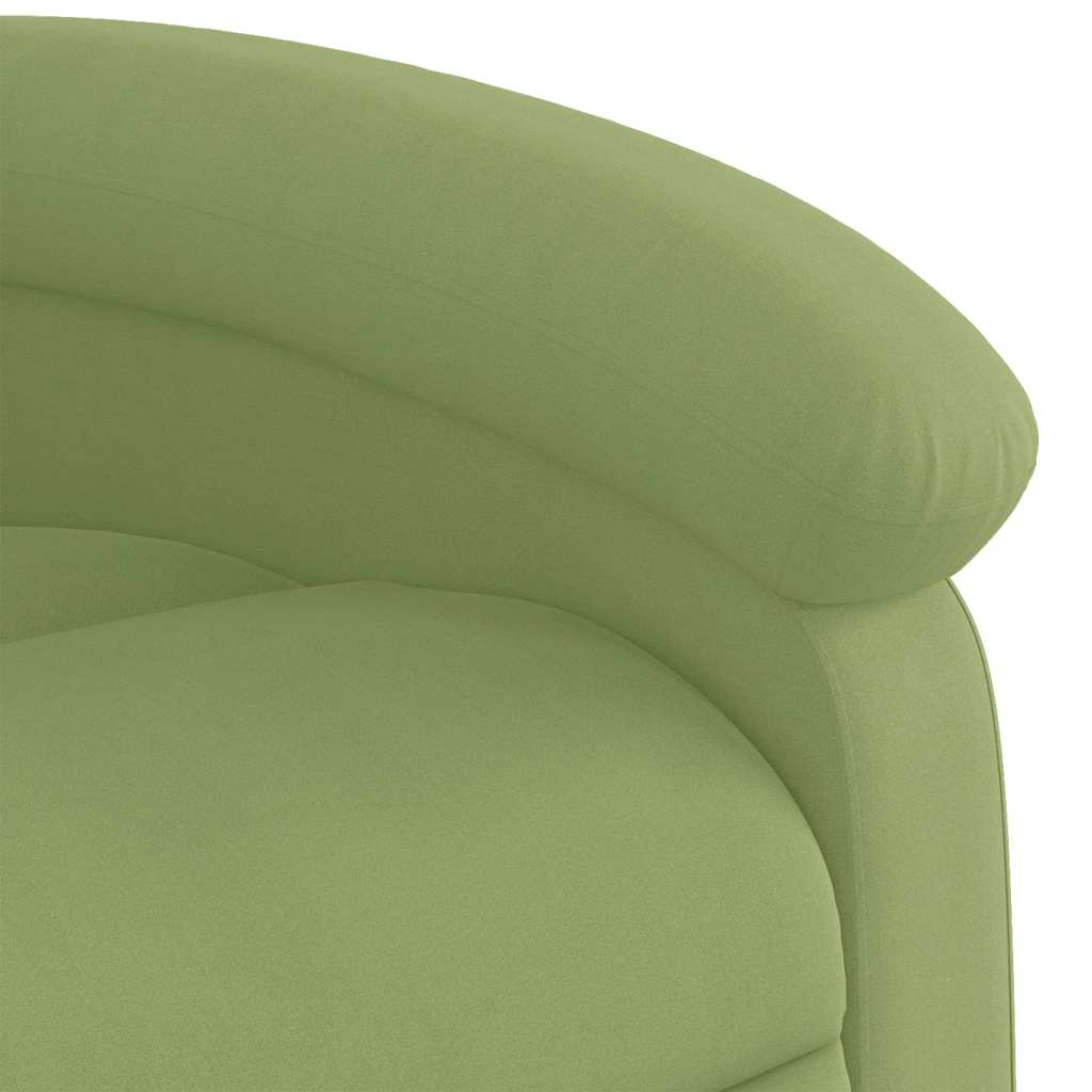 vidaXL Fauteuil Verstelbaar Fluweel Lichtgroen - 53% Korting