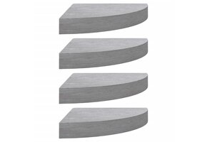 vidaXL Hoekwandschappen (4 stuks) - 49% Korting!