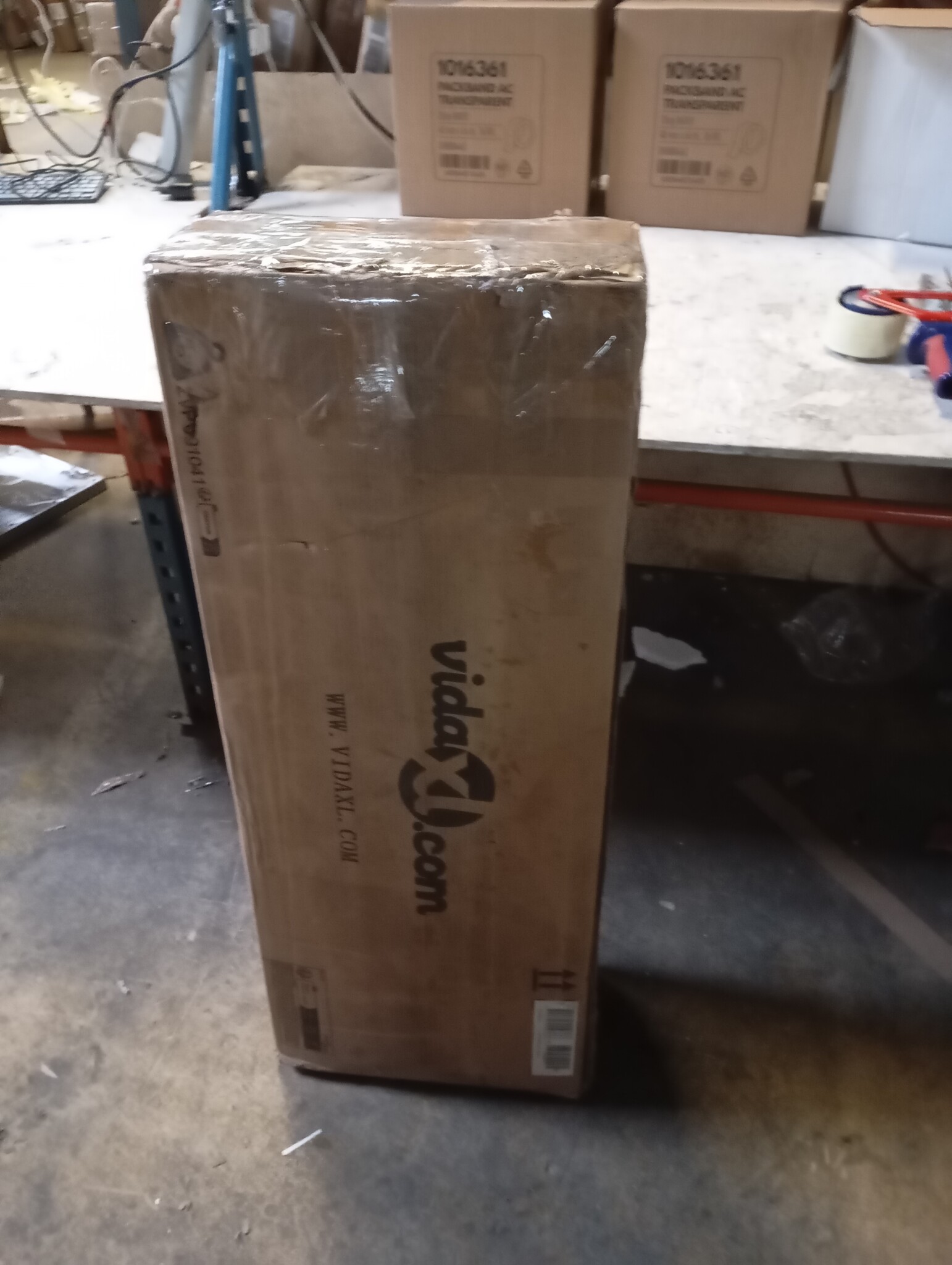 vidaXL Bedframe LED Massief Hout Wit - 140x190 cm | 76% Korting