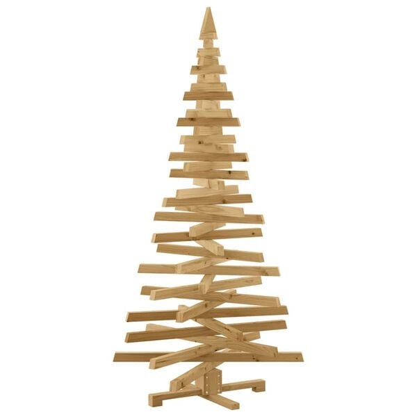 vidaXL Houten Kerstboom Bruin 180cm | 52% Korting