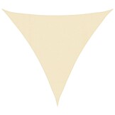 vidaXL Zonnezeil 4x4x4m HDPE Crème - 65% Korting!