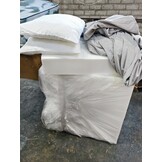 Opvouwbaar Logeermatras + 2 Kussens Grijs - 70x200cm - 68% Korting!