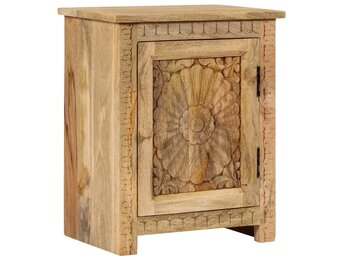 vidaXL Nachtkastje Massief Mangohout 40x30x50 cm | 53% Korting
