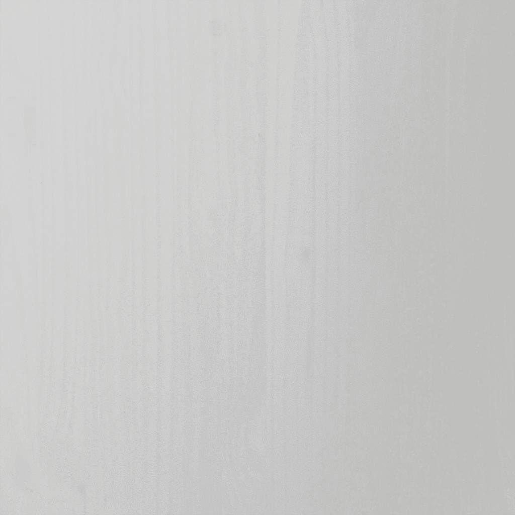 vidaXL Ladekast MOSS verrijdbaar - 53% korting - Massief Grenenhout Wit