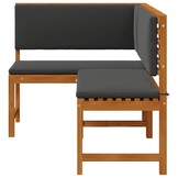 vidaXL Tuinhoekbank Massief Acaciahout - Bruin | 64% Korting!