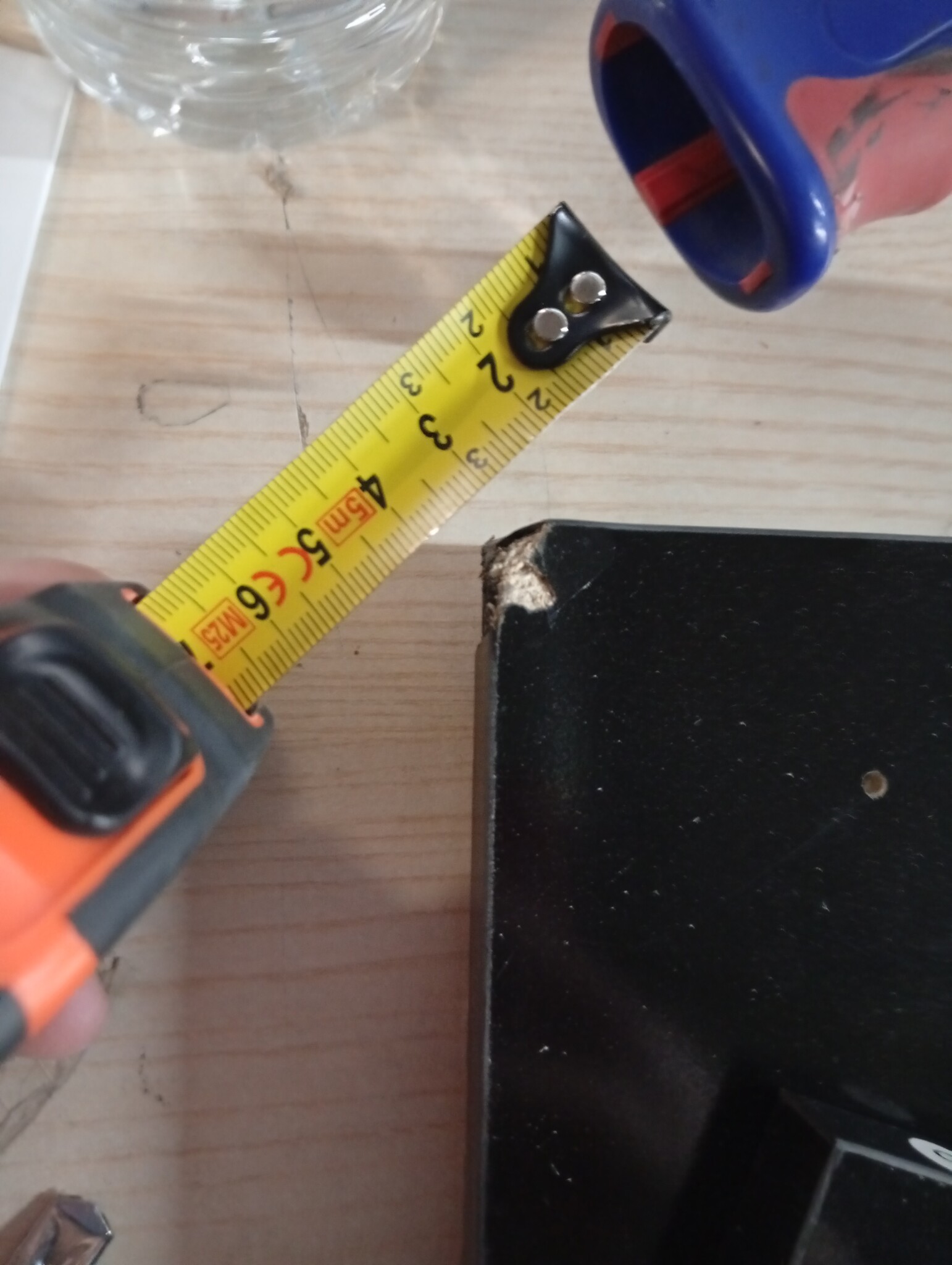 326846 vidaXL Nachtkastje LED 45x35x67 cm bewerkt hout hoogglans zwart