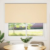 vidaXL Verduisterend Rolgordijn Beige 160x150 cm - 73% Korting!
