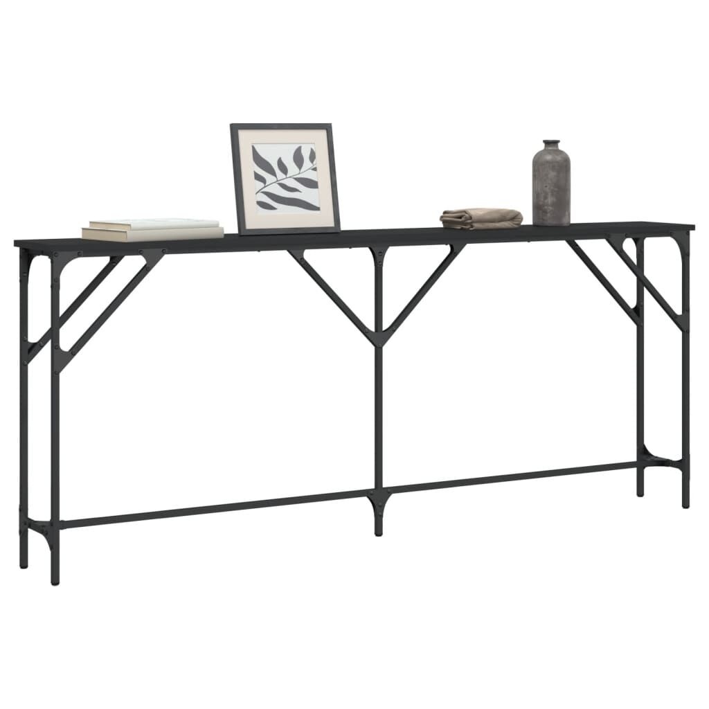 vidaXL Wandtafel 180cm zwart - Met 35% korting!