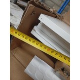 vidaXL Kaptafel met LED - Wit - 60% Korting!