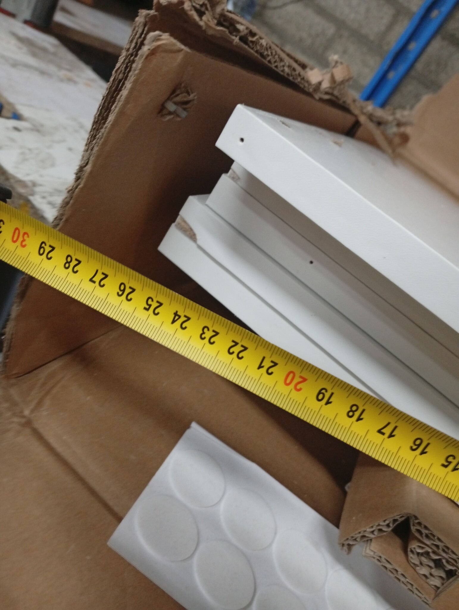 vidaXL Kaptafel met LED - Wit - 60% Korting!