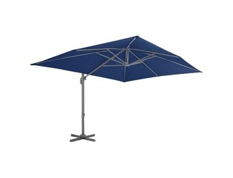 vidaXL Zweefparasol Azuurblauw 4x3m - 35% Korting