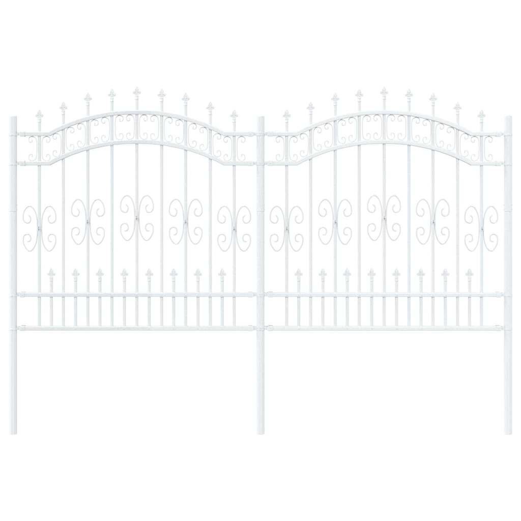 vidaXL Tuinhek Wit (165cm) - Nu 55% Korting!