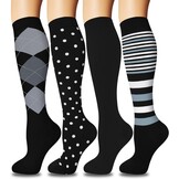 4 Paar Compressiekousen (Heren/Dames) - 30% Korting