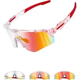 Fietsbril Dames Zelfkleurend - Fotochroom Frame - 30% Korting