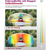 Fietsbril Dames Zelfkleurend - Fotochroom Frame - 30% Korting