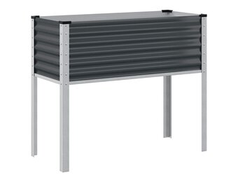 vidaXL Plantenbak Staal Antraciet 100x41x90cm | 55% Korting