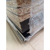 vidaXL Boekenkast/Kamerscherm 155x24x160 cm Zwart - 55% Korting!