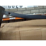 vidaXL Schommelbank 124 cm Staal Zwart - 60% Korting!