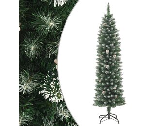 vidaXL Smalle Kerstboom 210cm PVC - 59% Korting!