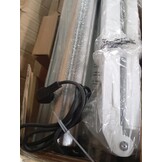 Markies Handmatig Wit 4x3.5m Metaal - 70% Korting