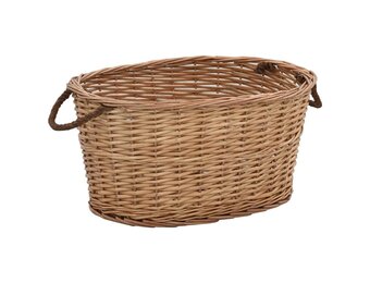 VidaXL Houtmand Wilgenhout 56x40x28 cm - Nu met 67% Korting!