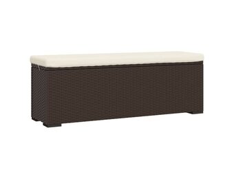 vidaXL Hocker met Kussen (110x30x40cm) - 64% Korting!