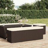 vidaXL Hocker met Kussen (110x30x40cm) - 64% Korting!