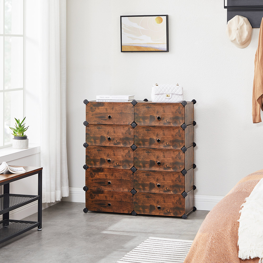 SONGMICS Schoenenrek Modulair - 47% Korting!