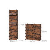 SONGMICS Schoenenrek Modulair - 47% Korting!