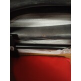 vidaXL Schommelstoel met Voetensteun Echt Leer Grijs - 55% Korting!