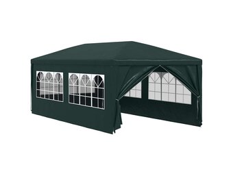 vidaXL Partytent 3x6m Groen - Nu 35% Korting!