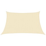 VidaXL Zonnezeil Crème 3/4x2m HDPE - 57% Korting!