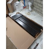 vidaXL Wandkast Zwart Bewerkt Hout - 55% Korting