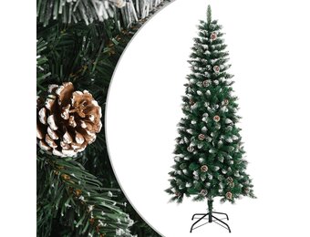 VidaXL Kunstkerstboom 180cm - 35% Korting - Met Standaard & Dennenappels