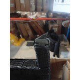 vidaXL Bartafel met Opbergrek - Zwart Poly Rattan | -55%